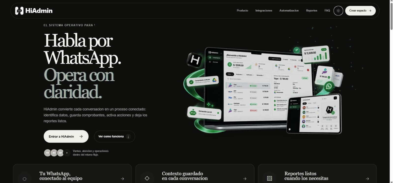HiAdmin preview